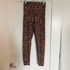 Carbon 38 M Leopard Print Leggings Beach Riot